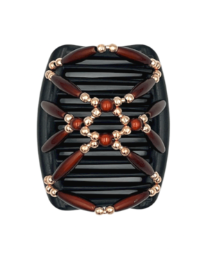 Small Miracle Brown Rose Gold, Brown Combs